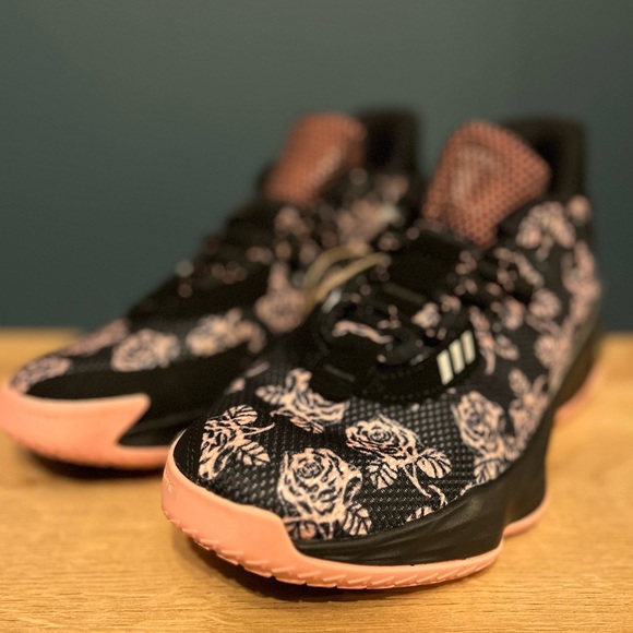 Adidas Dame 7 “Rose City” - GS Size 4.5 - (FZ5453) - Picture 3 of 6